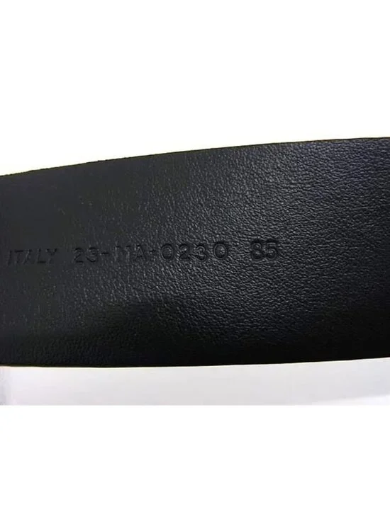 Dior Quake Leather Gold Belt Black - Picture 4 of 5